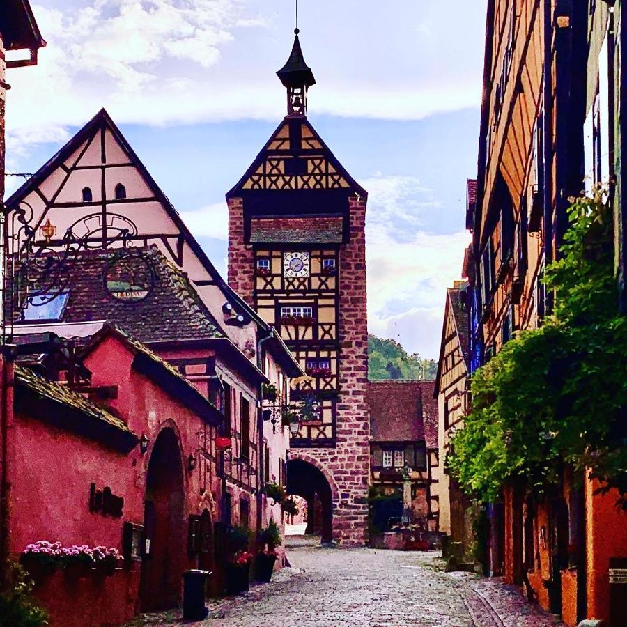 Gite Les Deux Belettes Riquewihr Buitenkant foto