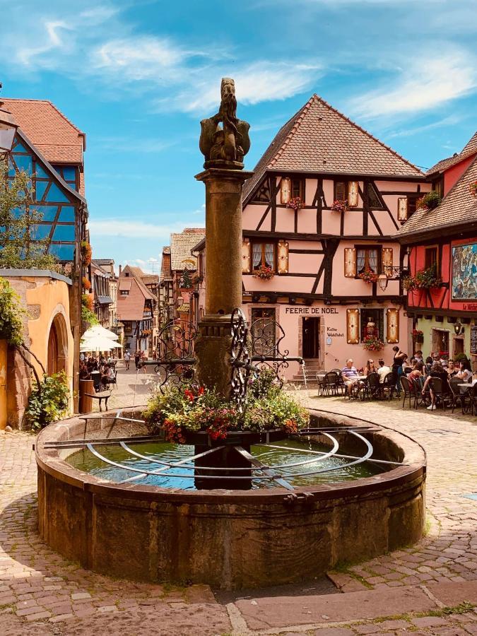 Gite Les Deux Belettes Riquewihr Buitenkant foto